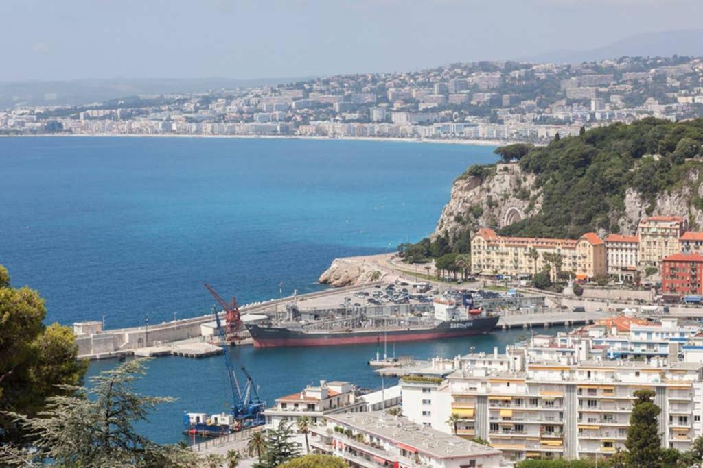 Mont Boron Magnificent View-3 Rooms - Wifi - A.C Nice Buitenkant foto